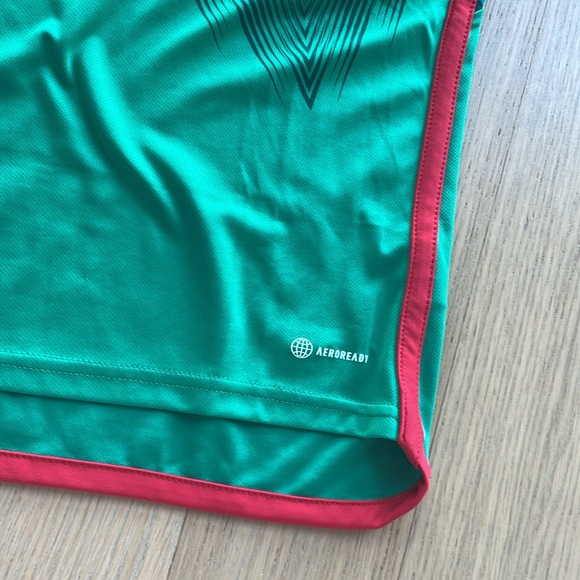 Mexico Adidas Soccer Jersey in Green - Picture 4 of 9
